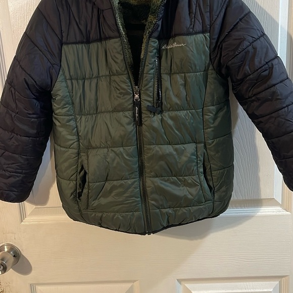 Eddie Bauer Kids Two-Tone Puffer Jacket - Picture 2 of 10